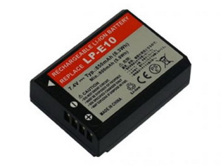 Reemplazo de batería de la cámara para CANON LP-E10 Recambio de batería de la cámara CANON LP-E10