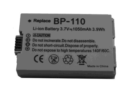 Reemplazo de batería de la cámara para CANON VIXIA HF R20 Recambio de batería de la cámara CANON VIXIA HF R20