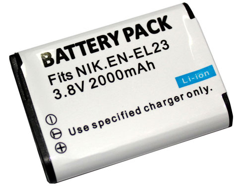 Reemplazo de batería de la cámara para NIKON EN-EL23 Recambio de batería de la cámara NIKON EN-EL23