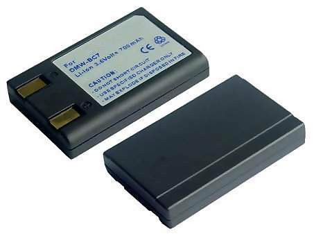 Reemplazo de batería de la cámara para PANASONIC DMW-BC7 Recambio de batería de la cámara PANASONIC DMW-BC7