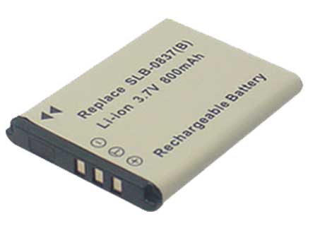 Reemplazo de batería de la cámara para SAMSUNG SLB-0837B Recambio de batería de la cámara SAMSUNG SLB-0837B