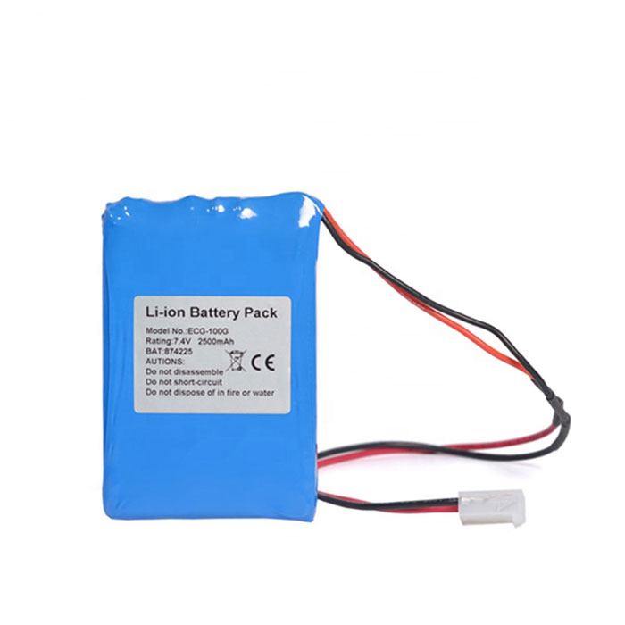 Reemplazo de Batería del equipo para Contec ECG-100G Recambio de Batería del equipo Contec ECG-100G