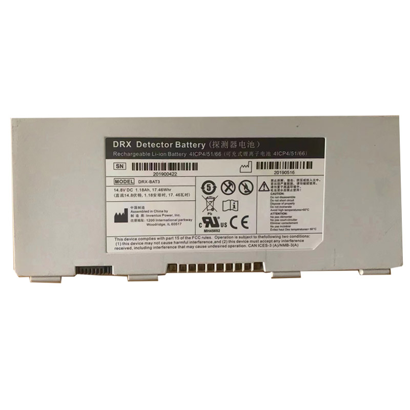 Recambio de Batería del equipo Carestream DRX-BAT3 