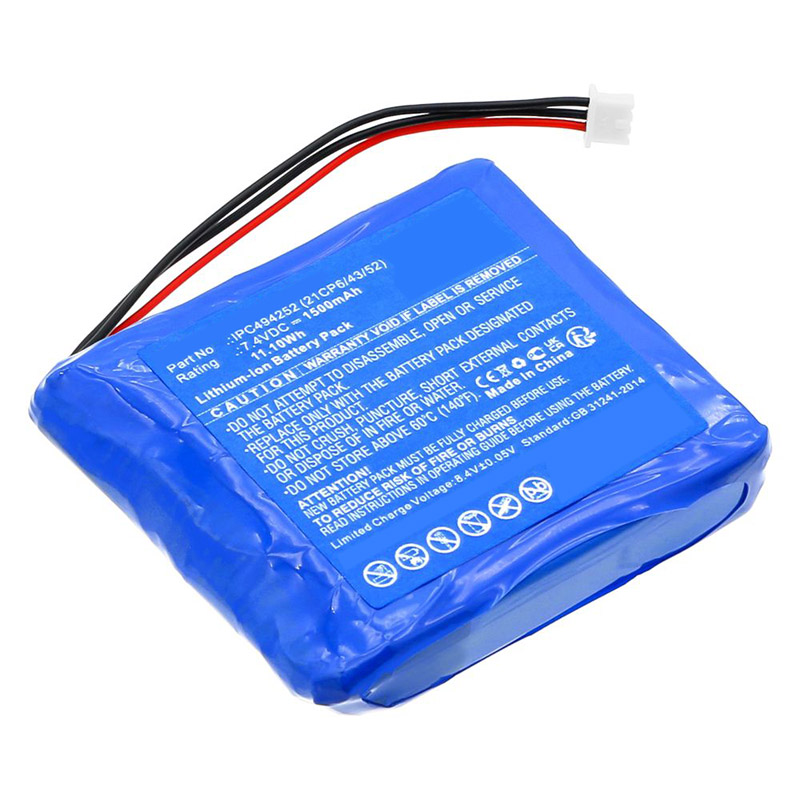 Reemplazo de Batería del equipo para Medcaptain IPC494252(21CP6/43/52) Recambio de Batería del equipo Medcaptain IPC494252(21CP6/43/52)