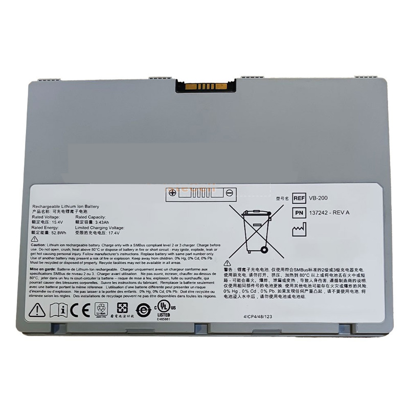 Recambio de Batería del equipo Varian 137242-REV A 