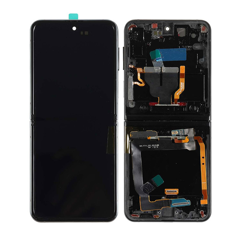 Reemplazo de pantallas lcd para Samsung Galaxy Z Flip3 5G Recambio de pantallas lcd Samsung Galaxy Z Flip3 5G