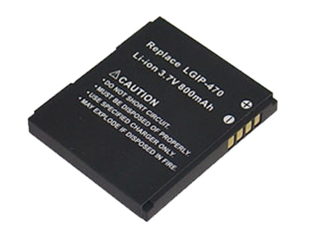 Reemplazo de batería del teléfono móvil para LG AX830 Recambio de batería del teléfono móvil LG AX830