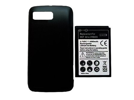Reemplazo de batería del teléfono móvil para MOTOROLA Atrix 2 II MB865 Recambio de batería del teléfono móvil MOTOROLA Atrix 2 II MB865