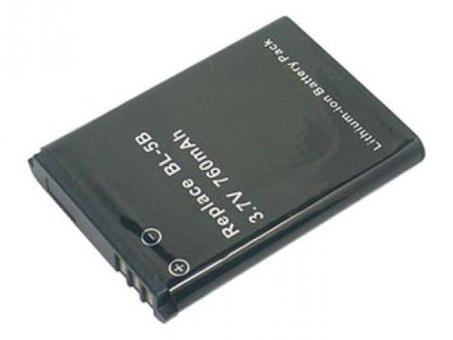 Reemplazo de batería del teléfono móvil para NOKIA 5200 Recambio de batería del teléfono móvil NOKIA 5200
