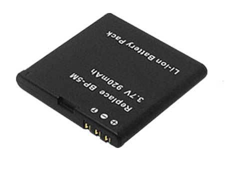 Reemplazo de batería del teléfono móvil para NOKIA BP-5M Recambio de batería del teléfono móvil NOKIA BP-5M