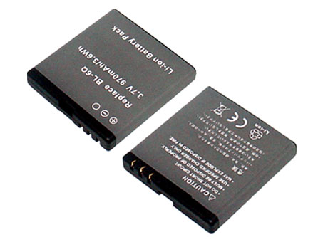 Reemplazo de batería del teléfono móvil para NOKIA BL-6Q Recambio de batería del teléfono móvil NOKIA BL-6Q