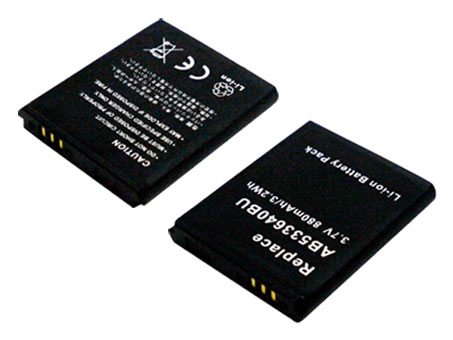 Reemplazo de batería del teléfono móvil para SAMSUNG AB533640BU Recambio de batería del teléfono móvil SAMSUNG AB533640BU