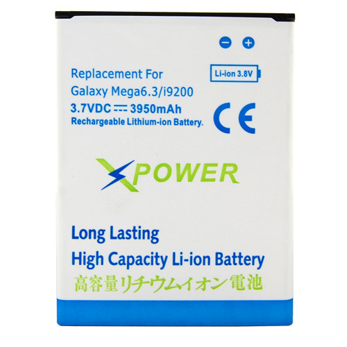 Reemplazo de batería del teléfono móvil para Samsung Galaxy Mega 6.3 Recambio de batería del teléfono móvil Samsung Galaxy Mega 6.3