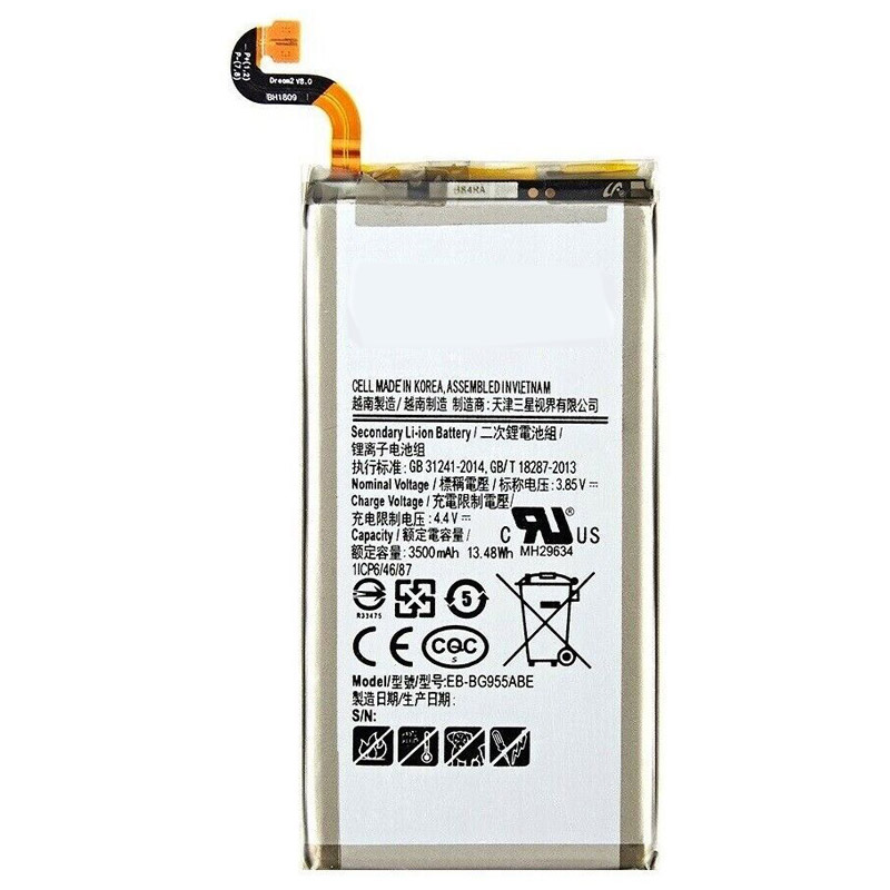 Reemplazo de batería del teléfono móvil para SAMSUNG G955 Recambio de batería del teléfono móvil SAMSUNG G955