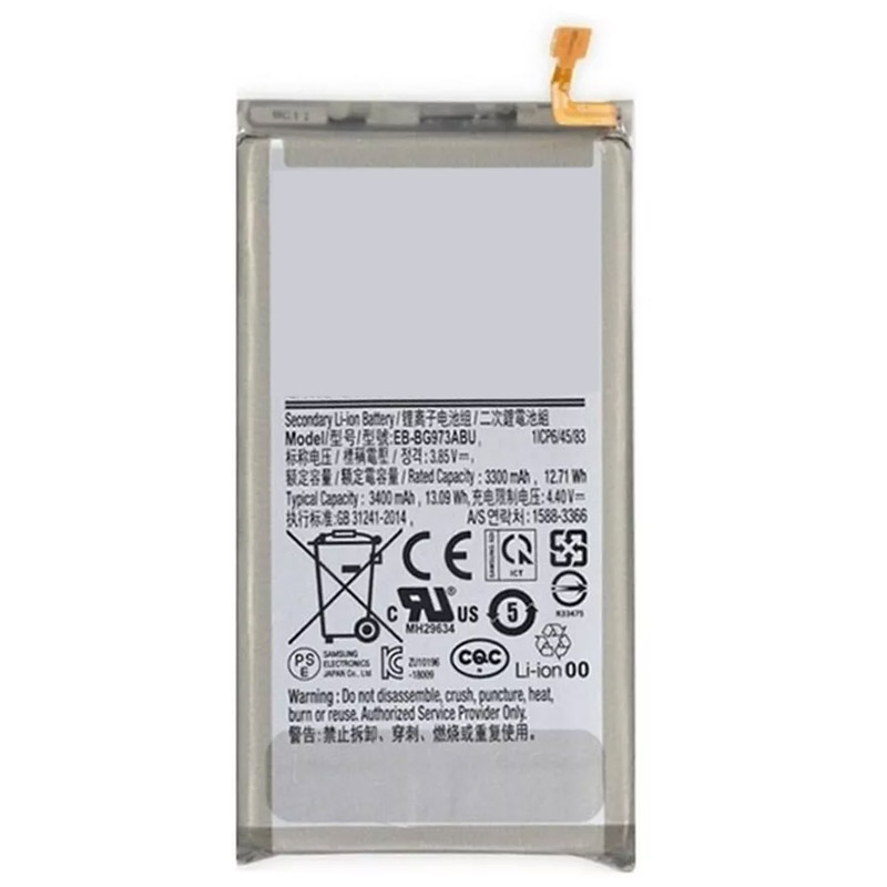 Reemplazo de batería del teléfono móvil para Samsung SM-G973 Recambio de batería del teléfono móvil Samsung SM-G973