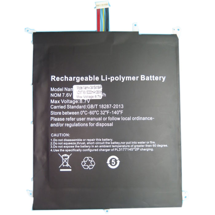Reemplazo de Bateria de laptop para Chuwi HW-34154184 Recambio de Bateria de laptop Chuwi HW-34154184