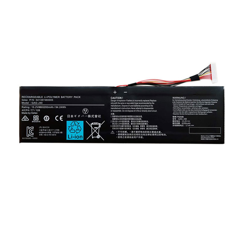 Reemplazo de Bateria de laptop para GIGABYTE Aero 14 V7 Recambio de Bateria de laptop GIGABYTE Aero 14 V7