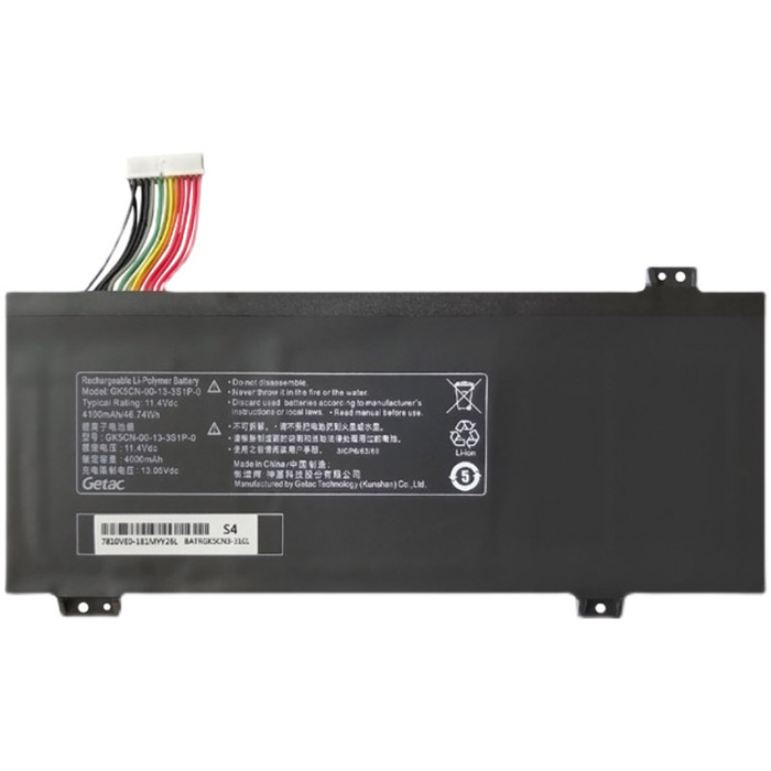 Reemplazo de Bateria de laptop para Getac GK5CN5Z Recambio de Bateria de laptop Getac GK5CN5Z