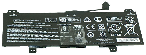 Reemplazo de Bateria de laptop para HP HSTNN-DB7X Recambio de Bateria de laptop HP HSTNN-DB7X