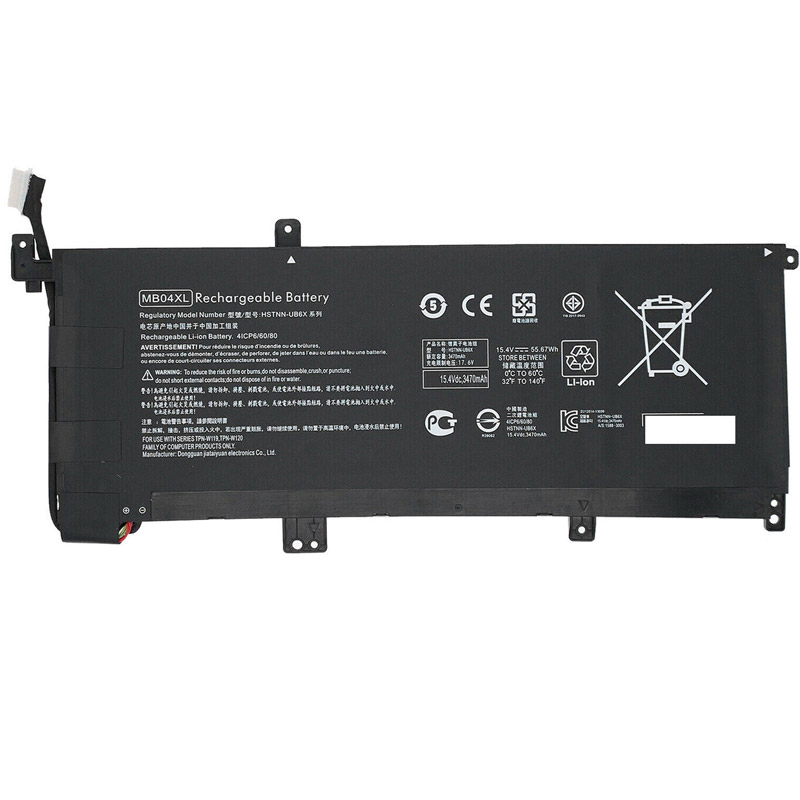 Reemplazo de Bateria de laptop para HP HSTNN-UB6X Recambio de Bateria de laptop HP HSTNN-UB6X