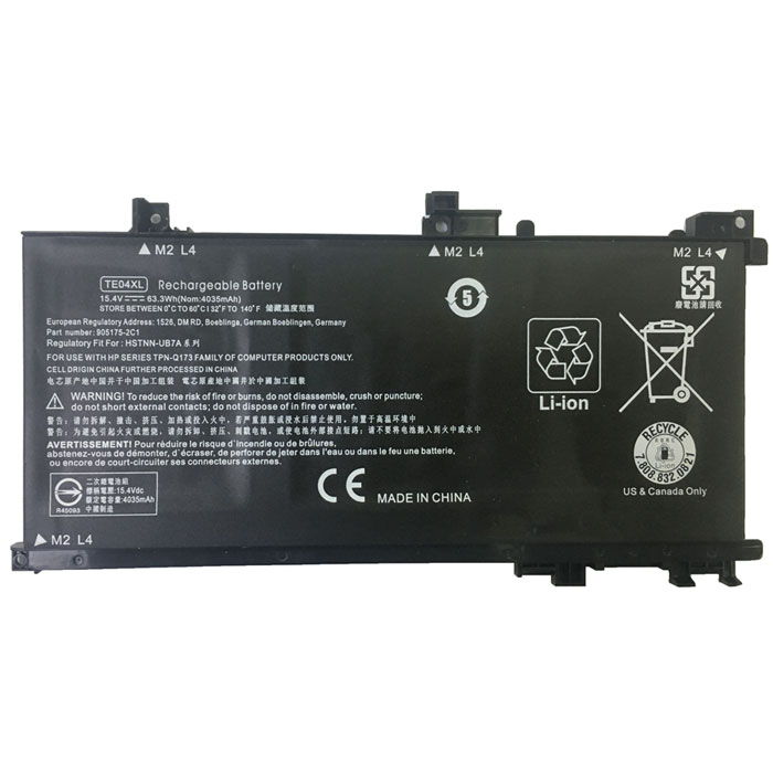 Reemplazo de Bateria de laptop para HP HSTNN-DB7T Recambio de Bateria de laptop HP HSTNN-DB7T