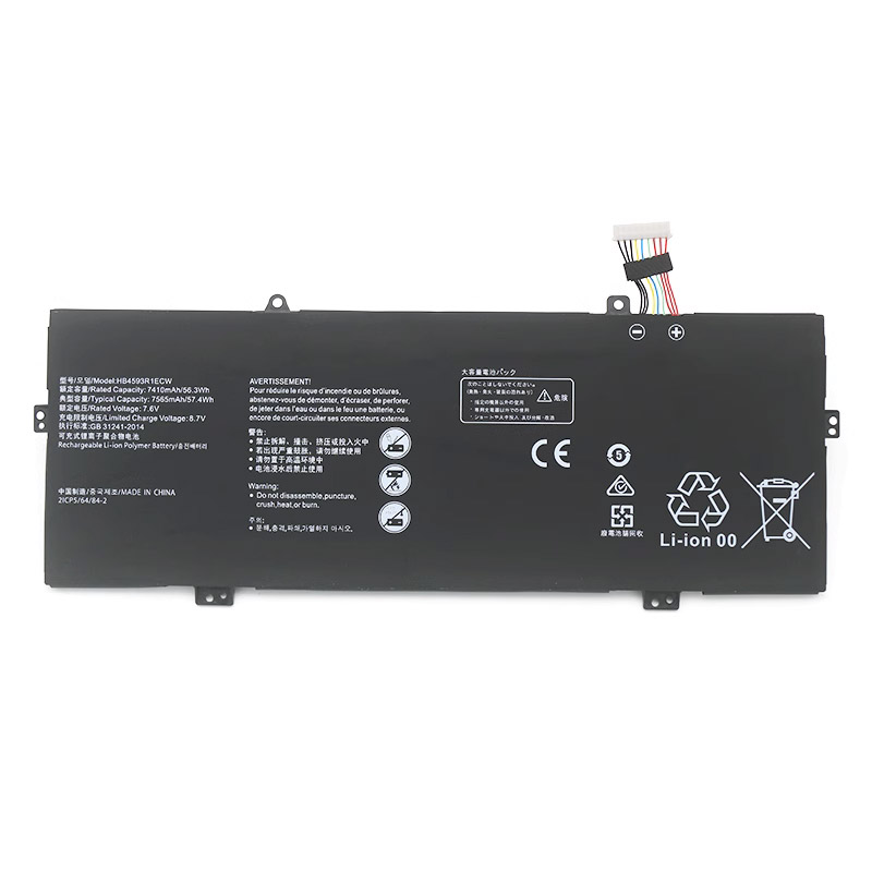Reemplazo de Bateria de laptop para Huawei MagicBook R5 2500U Recambio de Bateria de laptop Huawei MagicBook R5 2500U
