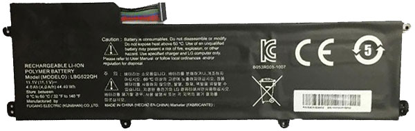 Reemplazo de Bateria de laptop para LG LBG522QH Recambio de Bateria de laptop LG LBG522QH