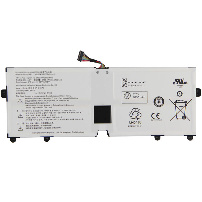 Recambio de Bateria de laptop LG 15Z980-R.AAS9U1 