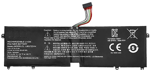 Reemplazo de Bateria de laptop para LG Gram-15ZD950-GX5WK Recambio de Bateria de laptop LG Gram-15ZD950-GX5WK