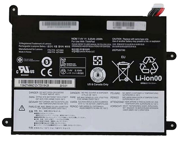 Recambio de Bateria de laptop LENOVO ThinkPad 1838-25U 