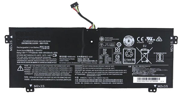 Recambio de Bateria de laptop LENOVO L16M4PB1 