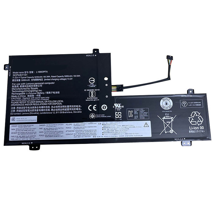 Recambio de Bateria de laptop LENOVO Yoga C740-15IML 