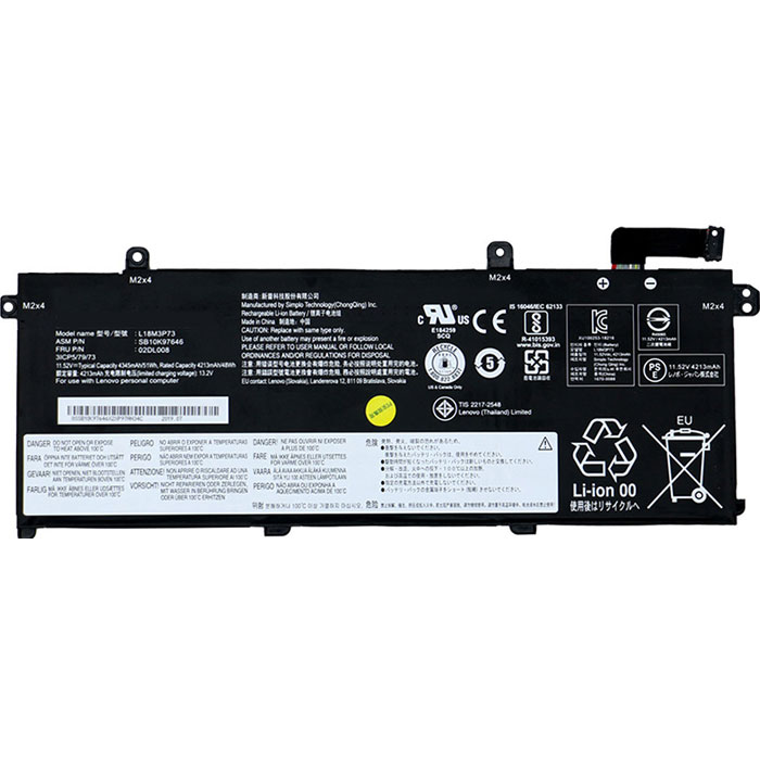 Recambio de Bateria de laptop LENOVO ThinkPad P43s-20RH001FGE 