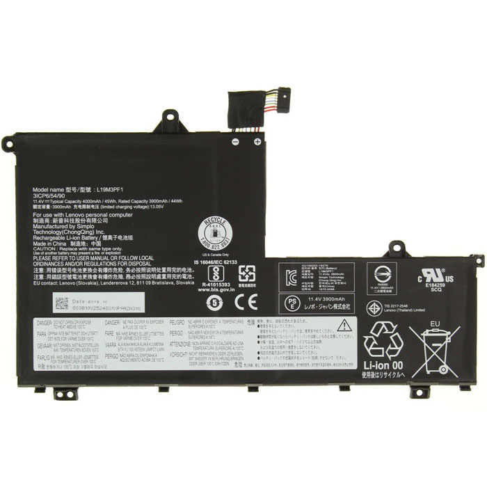 Recambio de Bateria de laptop LENOVO SB10V252 