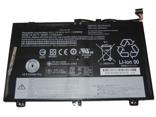 Recambio de Bateria de laptop LENOVO 00HW000 