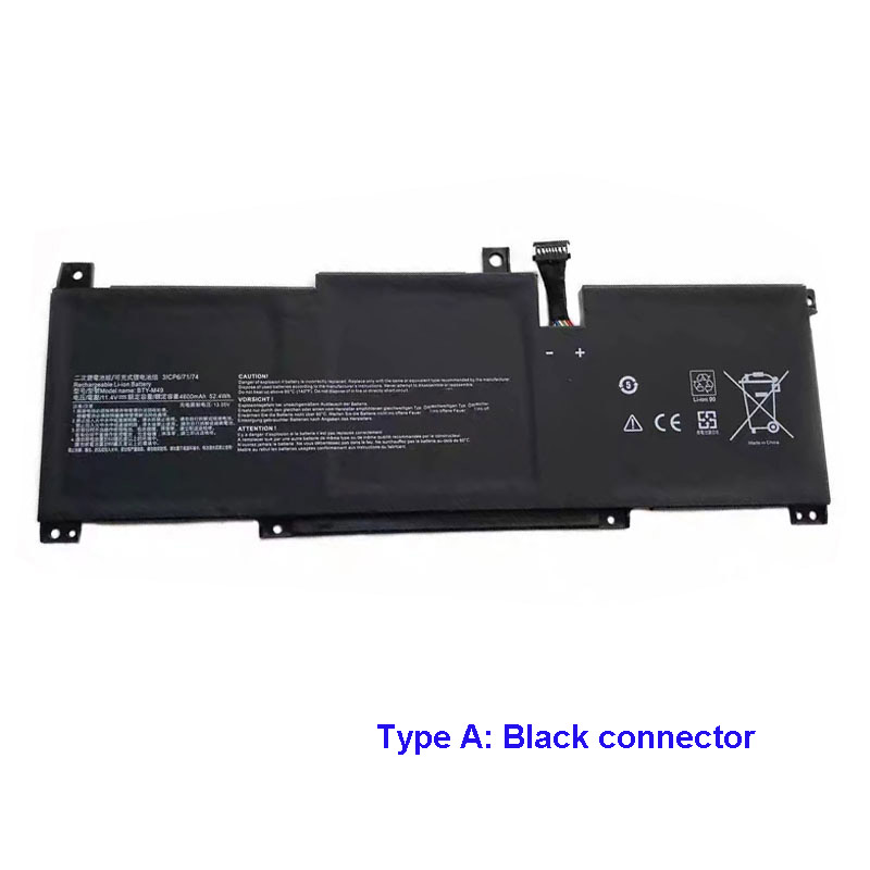 Reemplazo de Bateria de laptop para MSI MS-14D1 Recambio de Bateria de laptop MSI MS-14D1