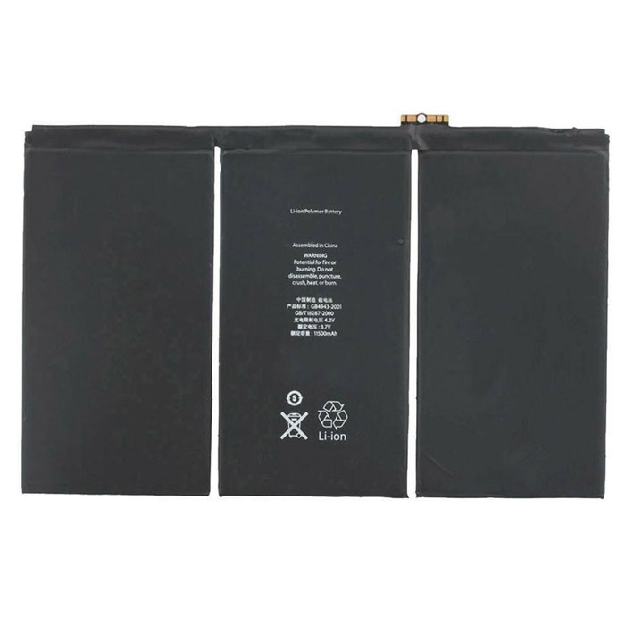 Recambio de batería de la tableta APPLE iPad 2nd generation 