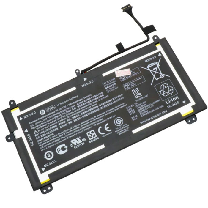 Reemplazo de batería de la tableta para HP HSTNN-DB6H Recambio de batería de la tableta HP HSTNN-DB6H