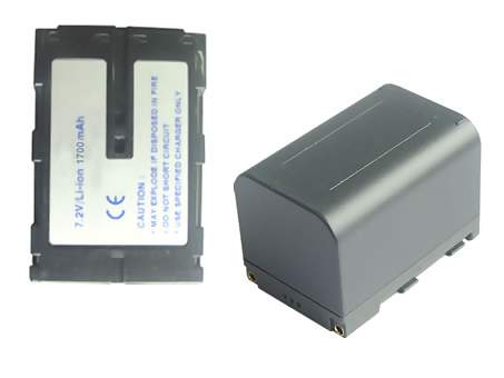 Reemplazo de batería de la videocámara para JVC BN-V615U Recambio de batería de la videocámara JVC BN-V615U