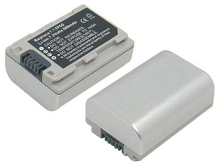 Reemplazo de batería de la videocámara para SONY NP-FP50 Recambio de batería de la videocámara SONY NP-FP50
