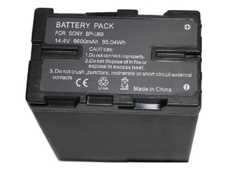 Reemplazo de batería de la videocámara para SONY XDCAM EX PMW-EX1 Recambio de batería de la videocámara SONY XDCAM EX PMW-EX1